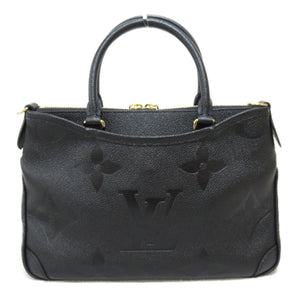 Louis Vuitton Trianon PM 2wayShoulder Bag Black Black Monogram empreinte leather