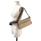 Burberry Beige Leather Shoulder Bag ( )