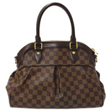 Louis Vuitton Bag Damier Ladies Handbag Shoulder 2way Trevi PM Brown