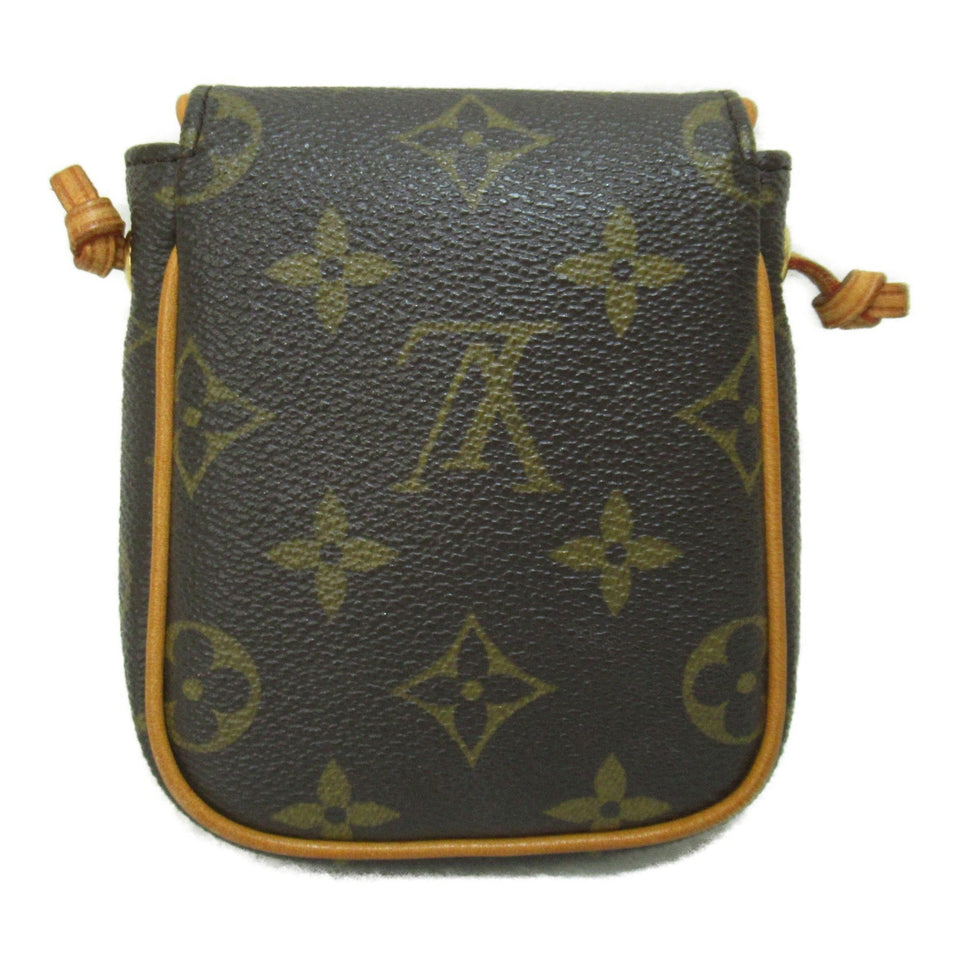 Louis Vuitton Pochette Cancoon Brown Monogram PVC coated canvas Clutch