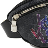 Louis Vuitton Damier Graphite Bum Bag Logo Print Body Men's