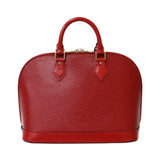 Louis Vuitton Handbag Epi Arma Red Castilean Ladies Leather