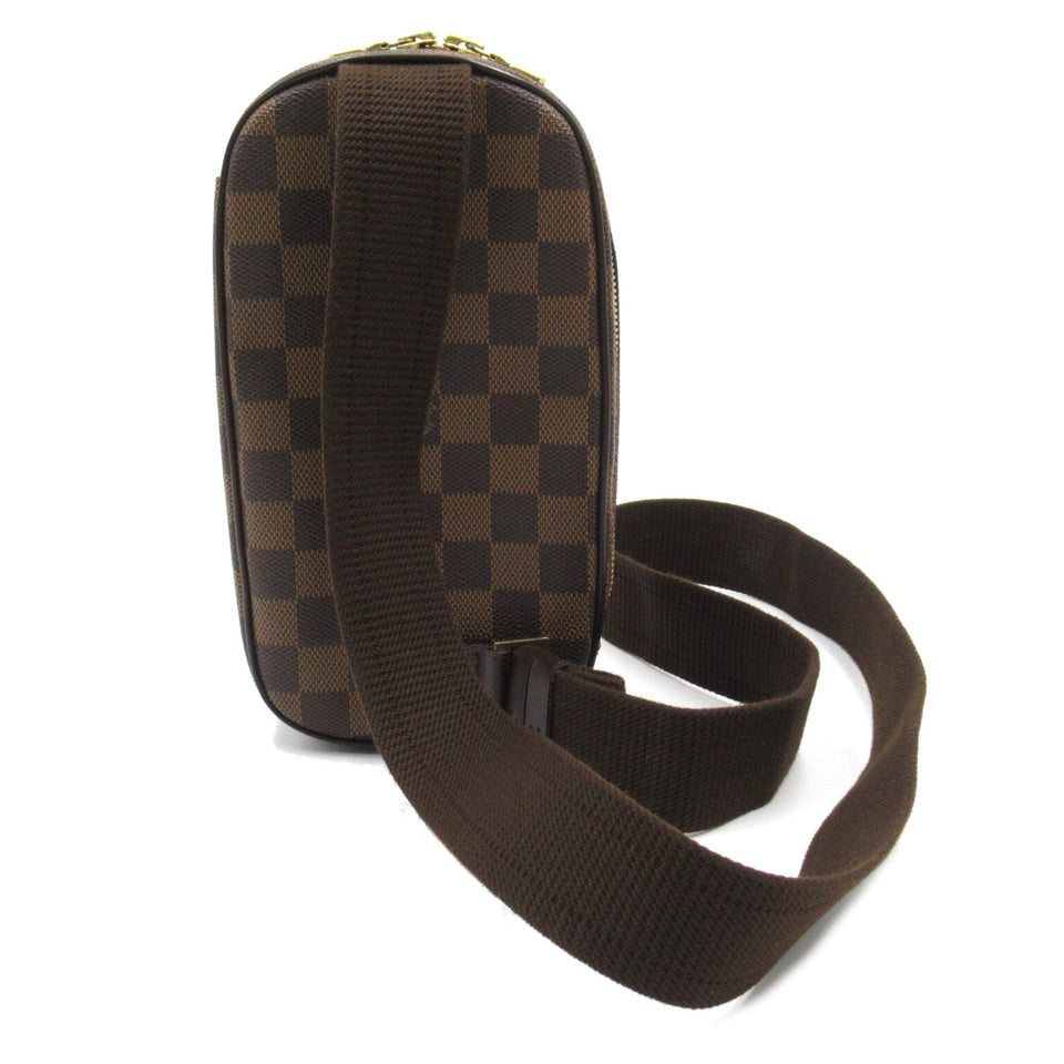 Louis Vuitton Pochette/Gange special order Brown Damier PVC coated canvas Clutch