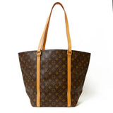 Louis Vuitton Handbag Monogram Louis Vuitton Sack Brown Women's Canvas