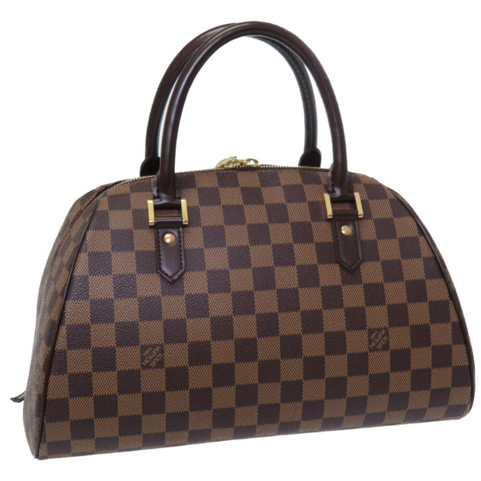 Louis Vuitton Damier Rivera MM Handbag Ebene 0039Louis Vuitton