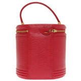 Louis Vuitton Epi Cannes Castilean Red Handbag Bag