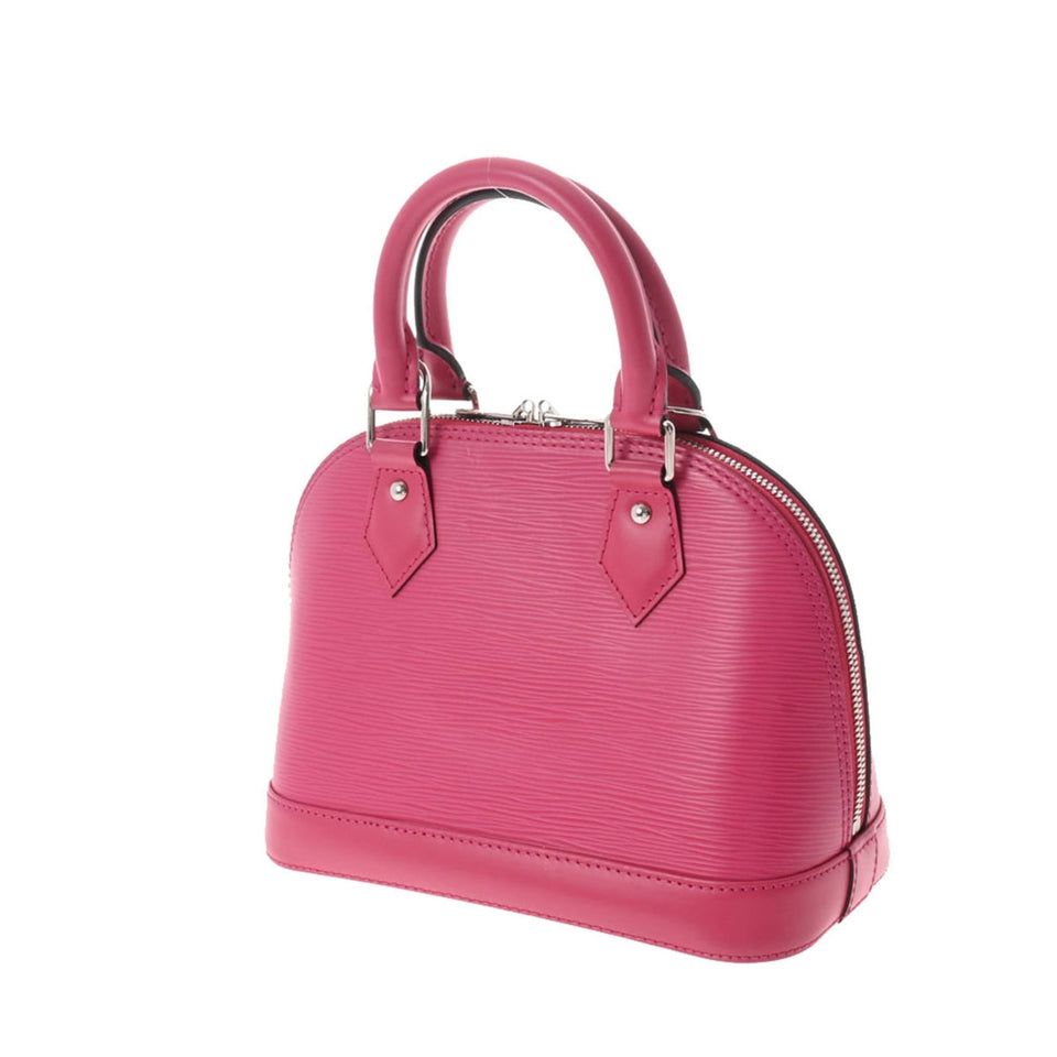 Louis Vuitton Epi Alma BB Hot Pink Women's Leather Handbag