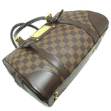 Louis Vuitton Berkeley Ladies Handbag Damier Ebene (Brown)