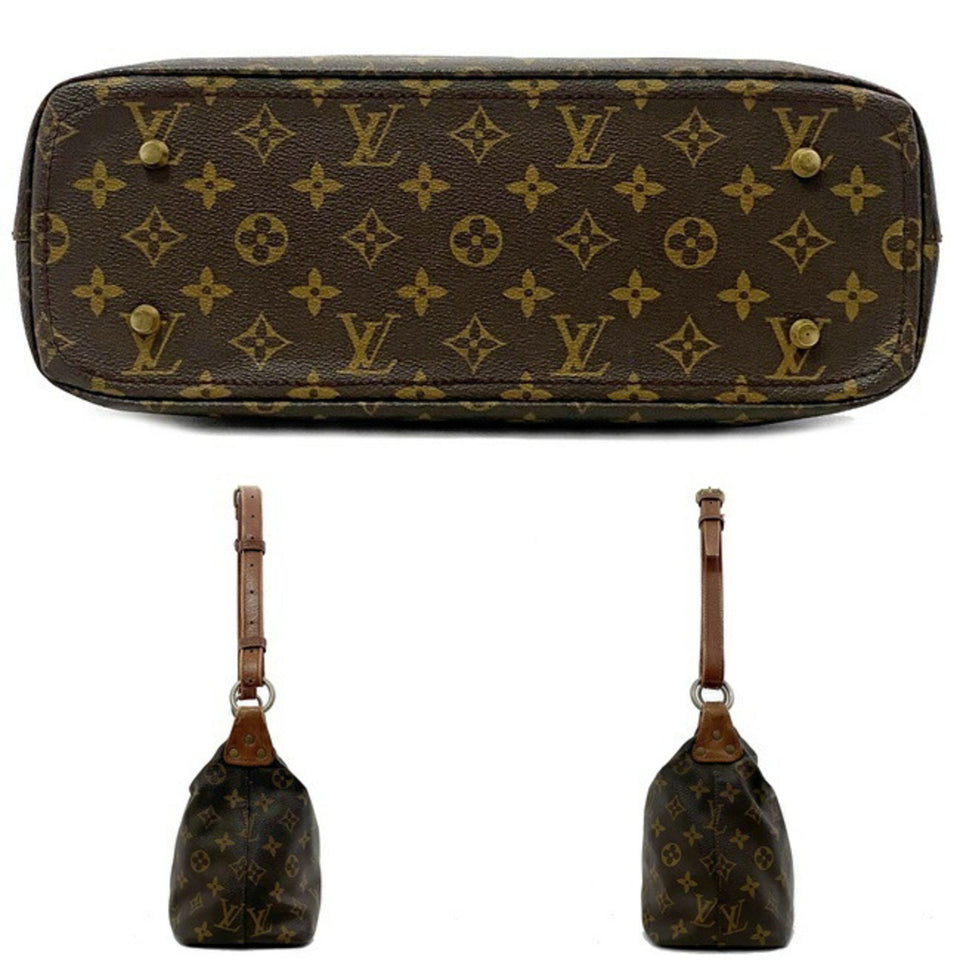 Louis Vuitton Bag Boulogne Brown Monogram Louis Vuitton Sack Sport Pig Leather Ladies