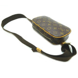 Louis Vuitton Pochette Ganju Women's/Men's Shoulder Bag [] Monogram Brown