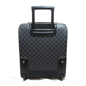 Louis Vuitton Pegas 45 carry bag Gray Damier graphite PVC coated canvas
