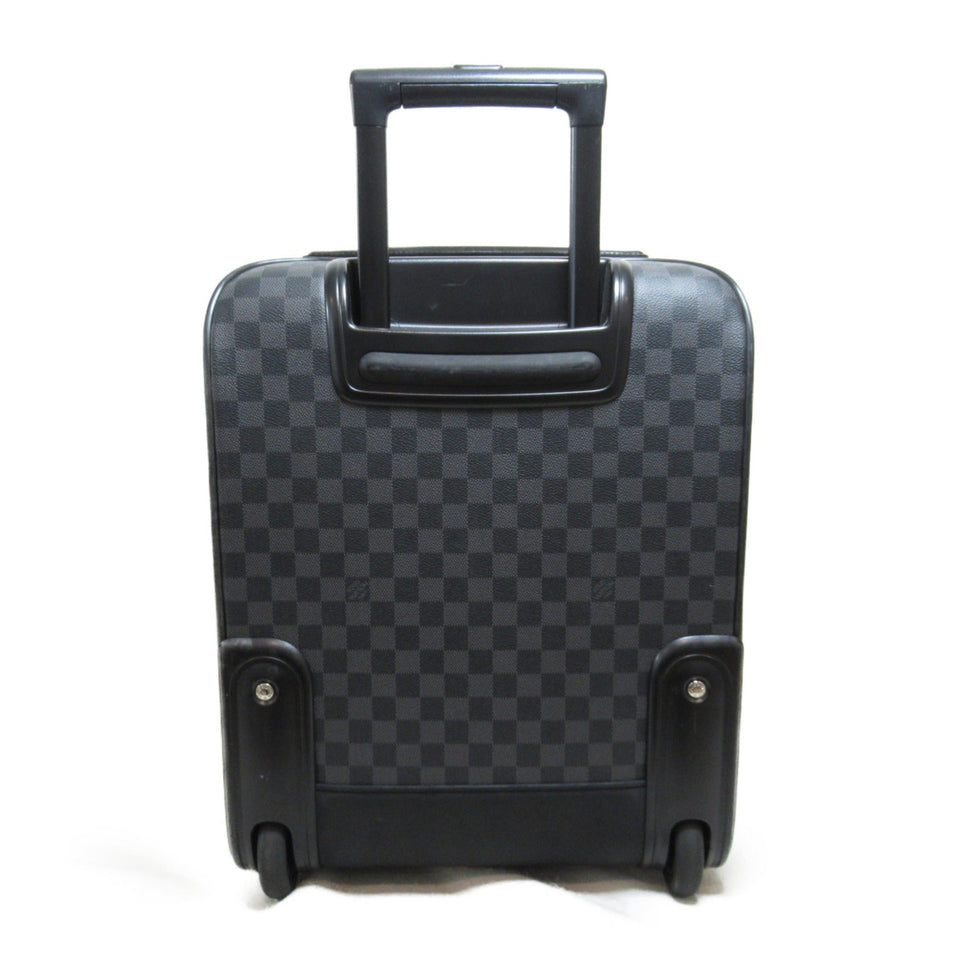 Louis Vuitton Pegas 45 carry bag Gray Damier graphite PVC coated canvas