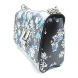 Louis Vuitton Twist MM Shoulder Bag Black Calfskin [cowhide]