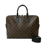 Louis Vuitton Bag Macassar Shoulder Porto Documanjour Brown Ladies Monogram Canvas
