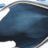 Louis VuittonAuth Epi Sufro Women's Handbag Toledo Blue