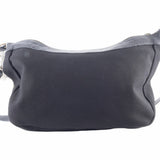 Burberry Black Canvas Leather Shoulder Bag ( )