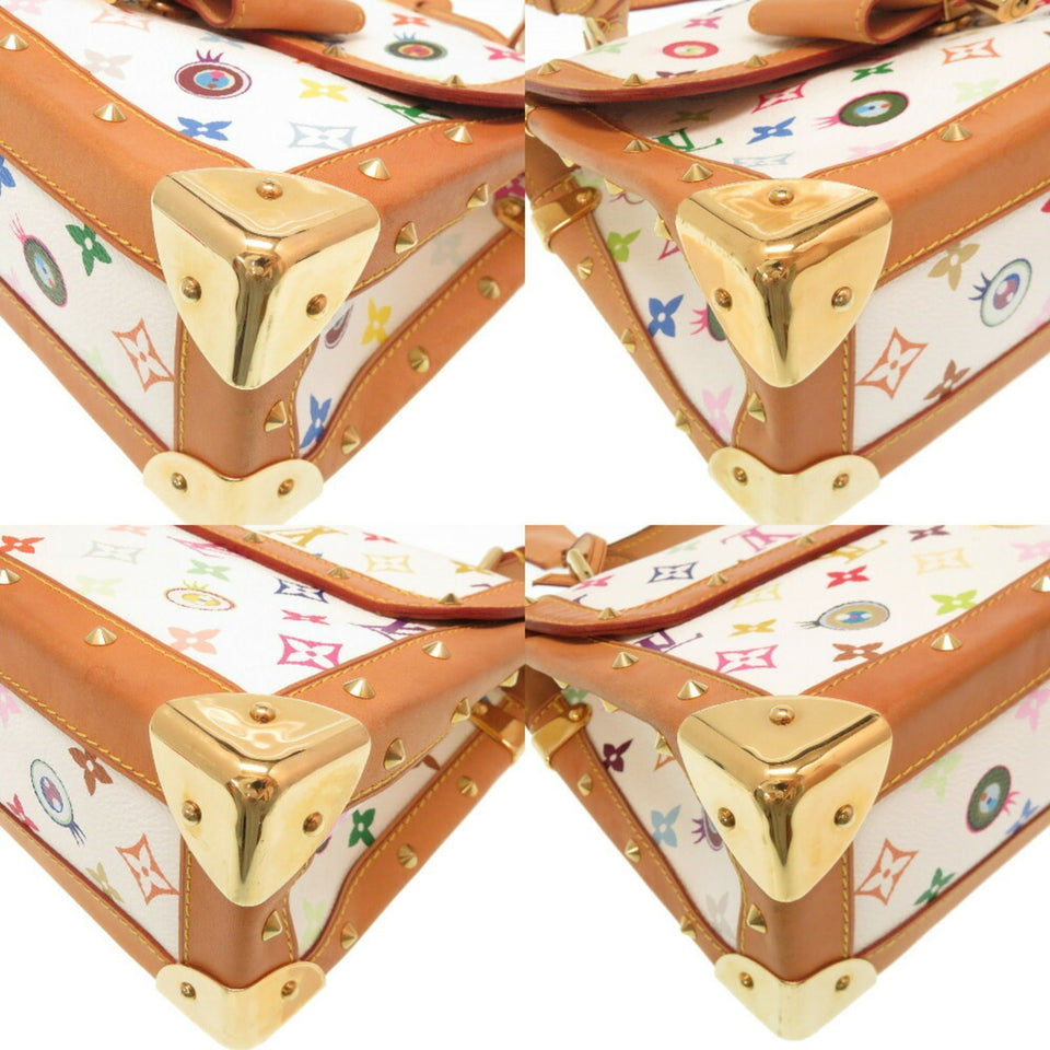Louis Vuitton Eye Miss You Sack Mule Monogram Multicolor Blanc Handbag Bag White