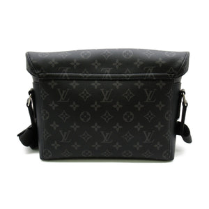 Louis Vuitton Messenger voyage PM Black PVC coated canvas Handbag