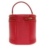 Louis Vuitton Epi Cannes Castilean Red Handbag Bag