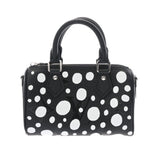 Louis Vuitton Monogram Nano Yayoi Kma Collaboration Black White Women's Implant [Dot] Shoulder Bag