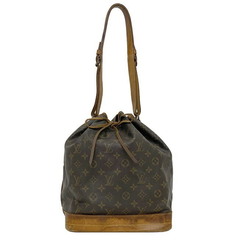 Louis Vuitton Bag Noe Brown Monogram Shoulder Louis Vuitton Ladies Louis Vuitton Nume Leather