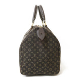 Louis Vuitton Boston Bag Mini Run Handbag Brown Ladies