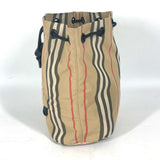 Burberry Beige Black Nylon Shoulder Bag ( )