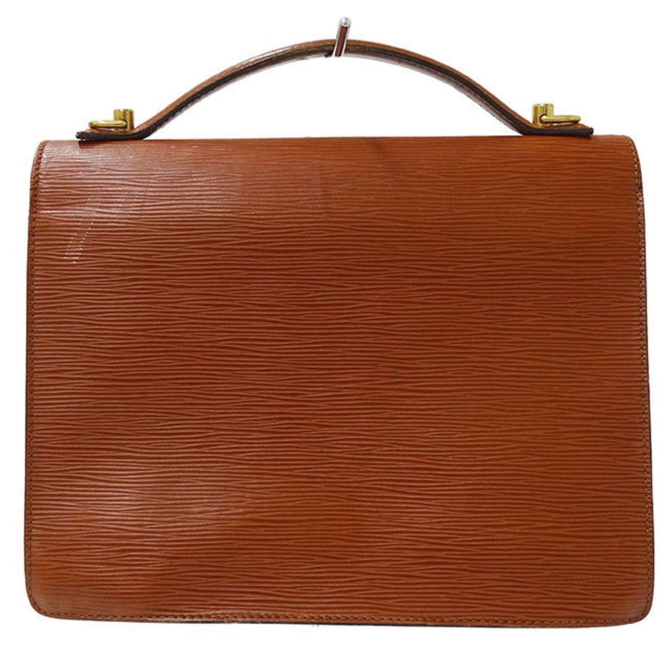 Louis Vuitton Bag Epi Women's Handbag 2way Monceau Kenya Brown Respect for the Aged Day