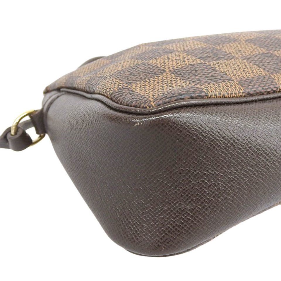 Louis Vuitton Damier Truth Makeup Pouch Ebene Clutch