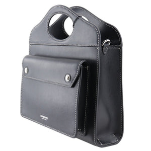 Burberry Black Leather Handbag ( )