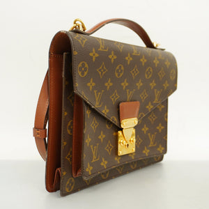 Louis VuittonAuth Monogram 2way Bag Monceau Women's Handbag,Shoulder Bag