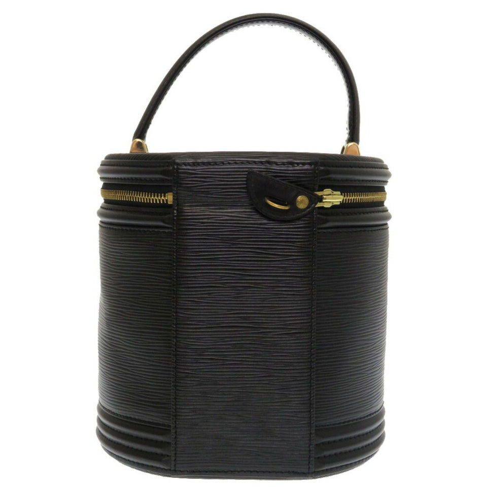 Louis Vuitton Epi Cannes Black Handbag Bag