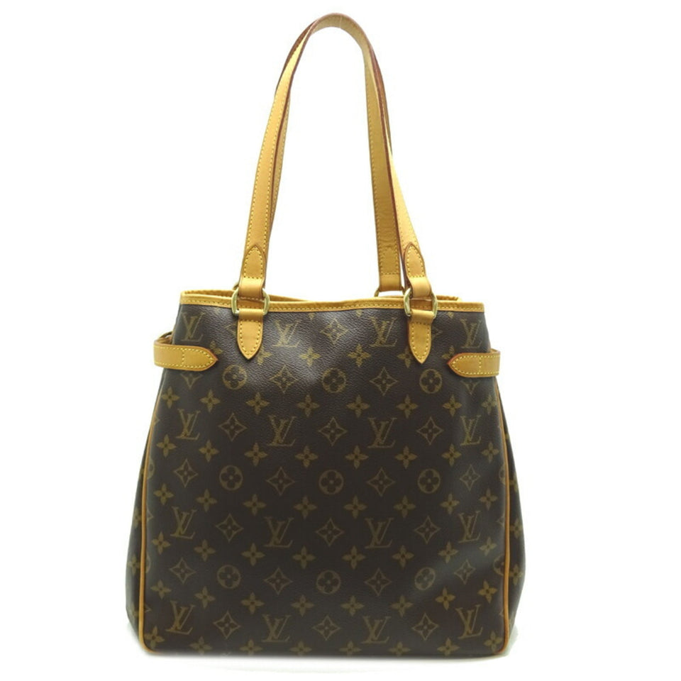 Louis Vuitton Batignolles Vertical Women's Shoulder Bag Monogram Brown