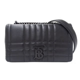 Burberry Black Leather Shoulder Bag ( )