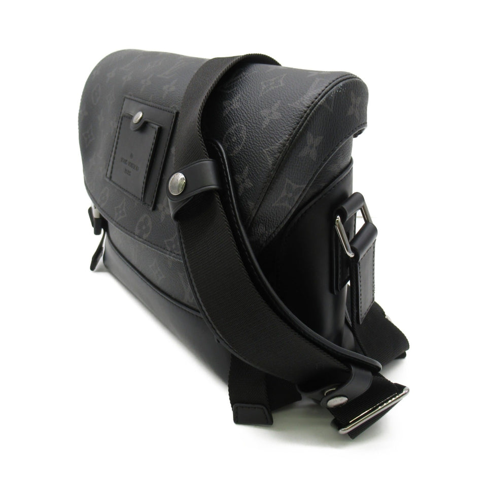 Louis Vuitton Messenger voyage PM Black Monogram eclipse PVC coated canvas Handbag