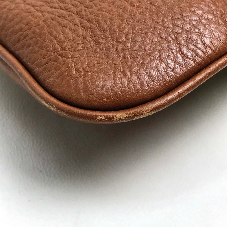 Burberry Beige Brown Canvas Leather Tote Bag ( )