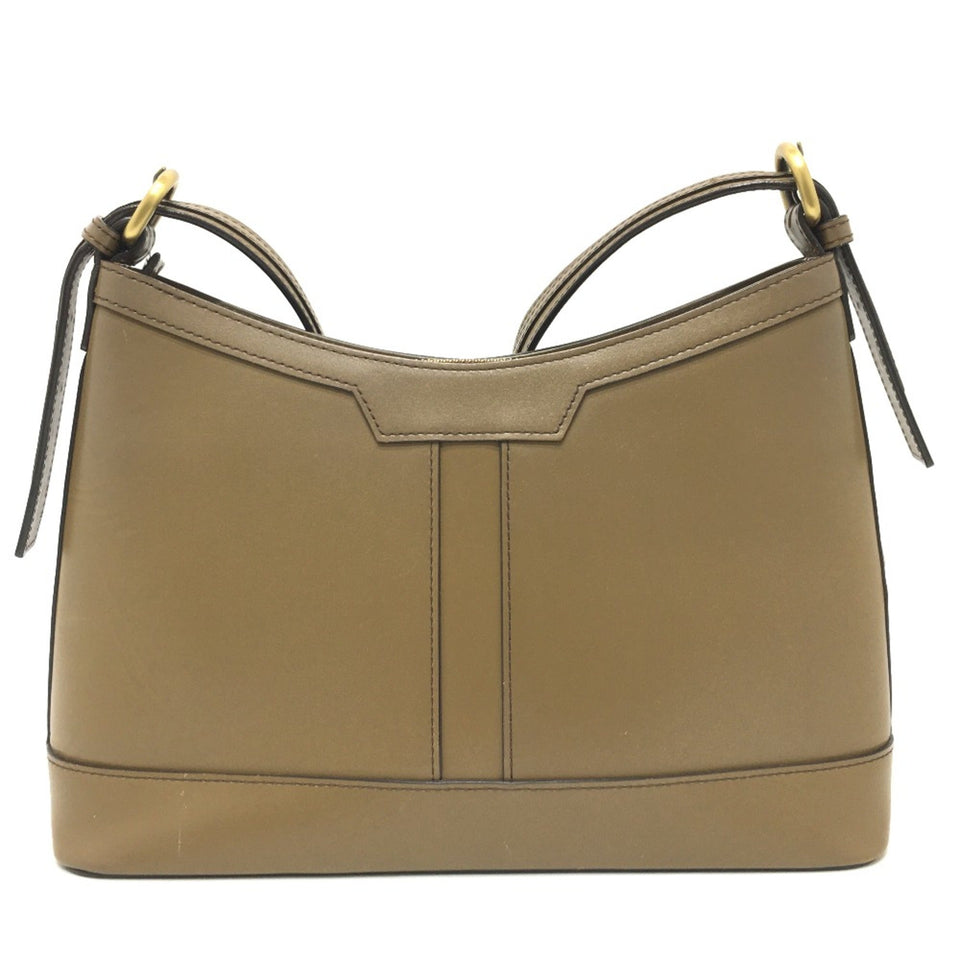 Burberry Brown Leather Shoulder Bag ( )