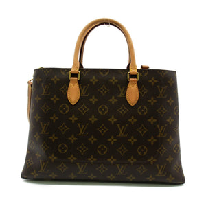 Louis Vuitton Flower tote Tote Bag Brown PVC coated canvas