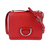 Burberry Red Color Leather Shoulder Bag ( )