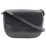 Burberry Black Leather Shoulder Bag ( )