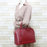 Louis Vuitton Handbag Epi Arma Red Fuchsia Ladies Leather
