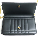Burberry Black Leather Shoulder Bag ( )