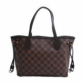 Louis Vuitton Damier Neverfull PM Tote Bag Brown Women's