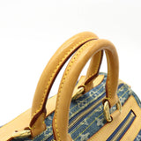 Louis Vuitton Monogram Neo Handbag Boston Bag Blue