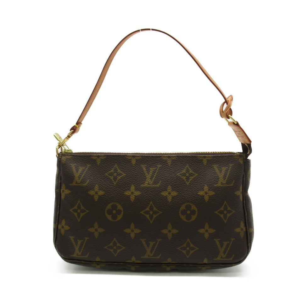 Louis Vuitton Pochette Accessoires Accessory Pouch Brown Monogram PVC coated canvas Clutch