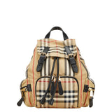 Burberry Beige Black Nylon Backpack ( )