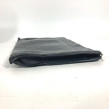 Burberry Black Leather Clutch Bag Pouch ( )