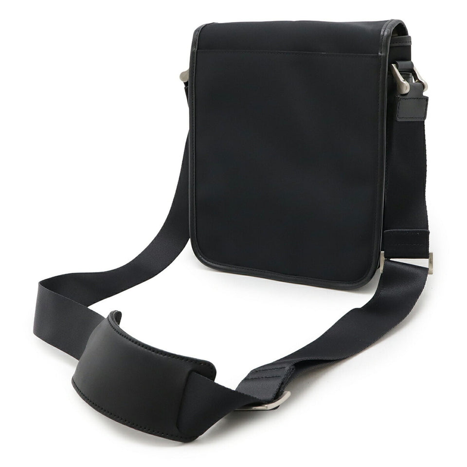Burberry Black Nylon Leather Shoulder Bag ( )