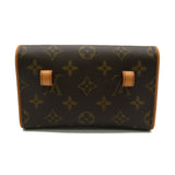 Louis Vuitton Pochette Florentine Brown Monogram PVC coated canvas Clutch
