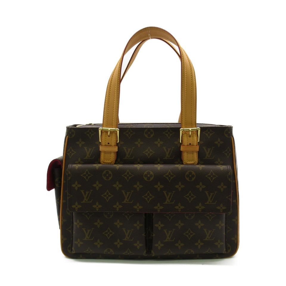 Louis Vuitton Multipuri Cite Handbag Brown Monogram PVC coated canvas